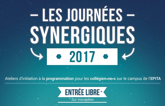 Collégiennes et collégiens : les Journées Synergiques vous invitent à explorer le monde de la cryptographie, le samedi 8 avril 2017 !