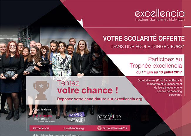 Future bachelière et étudiante, gagnez votre scolarité à l’EPITA en remportant le Trophée excellencia 2017 !