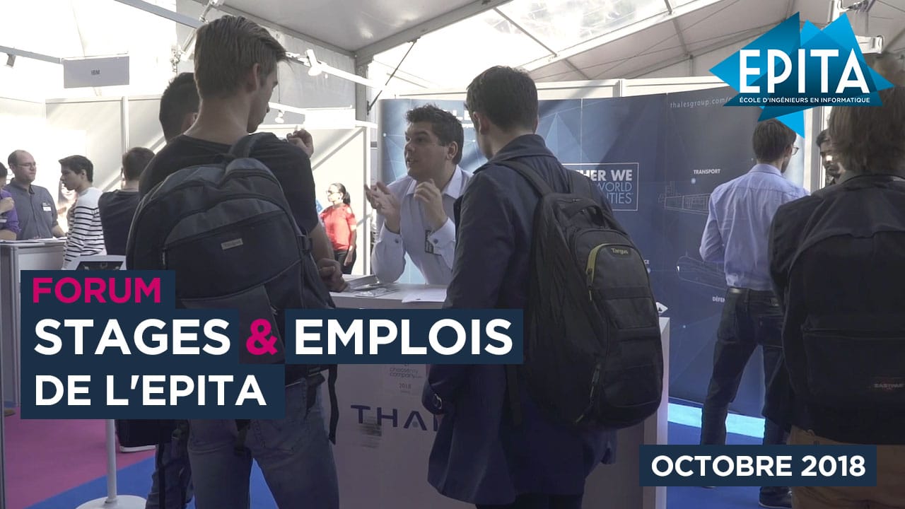 Forum Stages/Emplois de l’EPITA – Octobre 2018