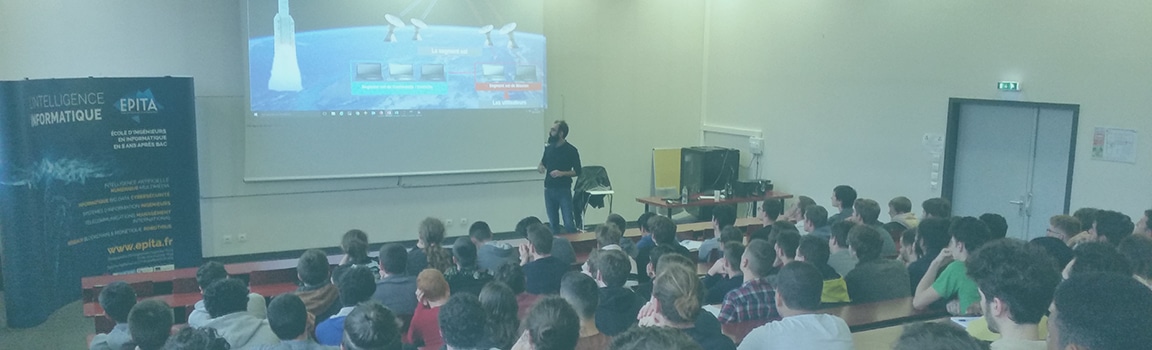 Conférence x EPITA Toulouse : le machine learning et l’IA vus par le CNES