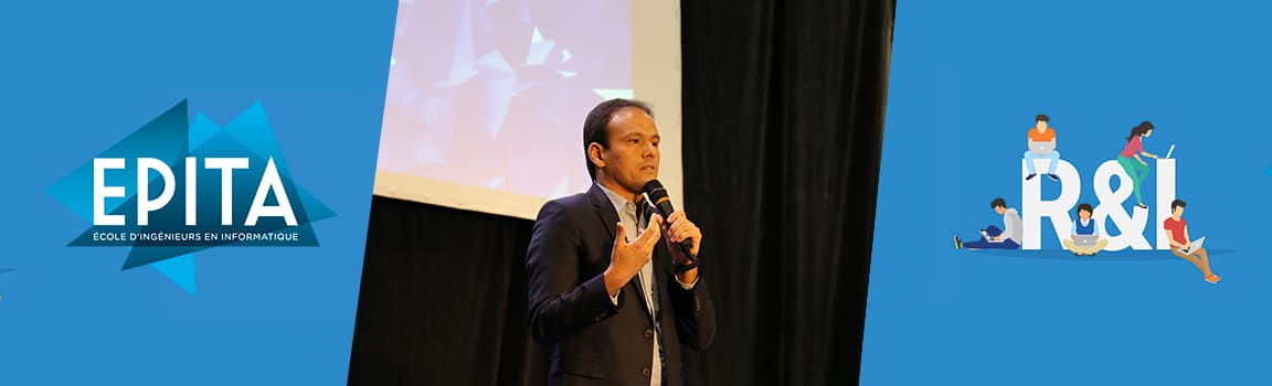 Quand Cédric O lance la Semaine de la Recherche et de l’Innovation de l’EPITA