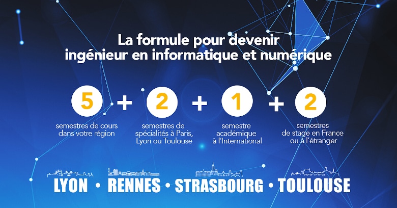 Rentrée 2021 : le Cycle ingénieur de l’EPITA s’étend aux régions !