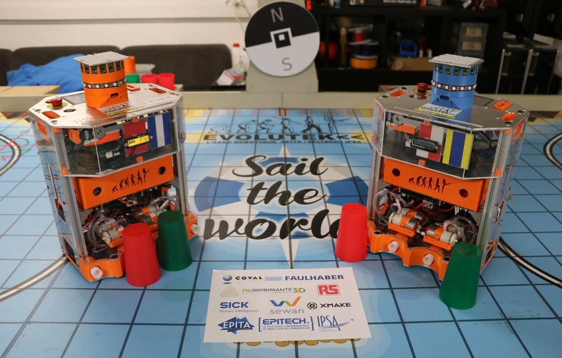 Coupe de France de Robotique 2020 : l’association Evolutek obtient la 5e place !