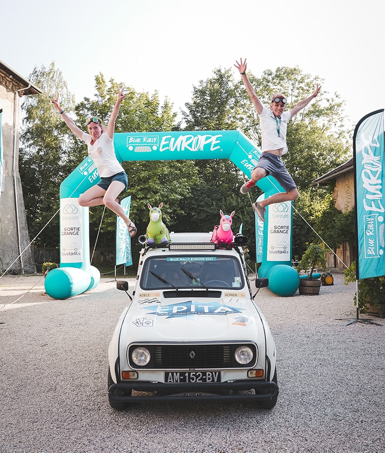 Le Blue Rally 2021 vu par Adrien et Adèle (EPITA promo 2023)