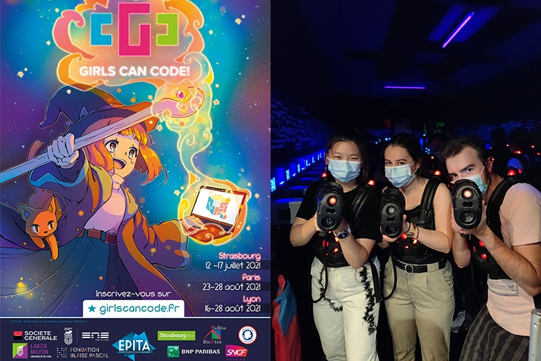 Cet été, plus de 80 jeunes filles ont découvert l’informatique avec GirlsCanCode!
