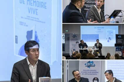 Soirées de lancement du livre « De mémoire vive » : une histoire de l’aventure numérique… par le directeur général de l’EPITA !