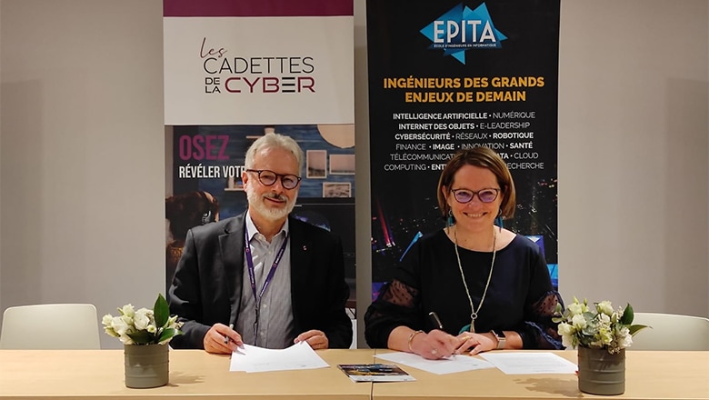 L’EPITA partenaire des Cadettes de la Cyber !