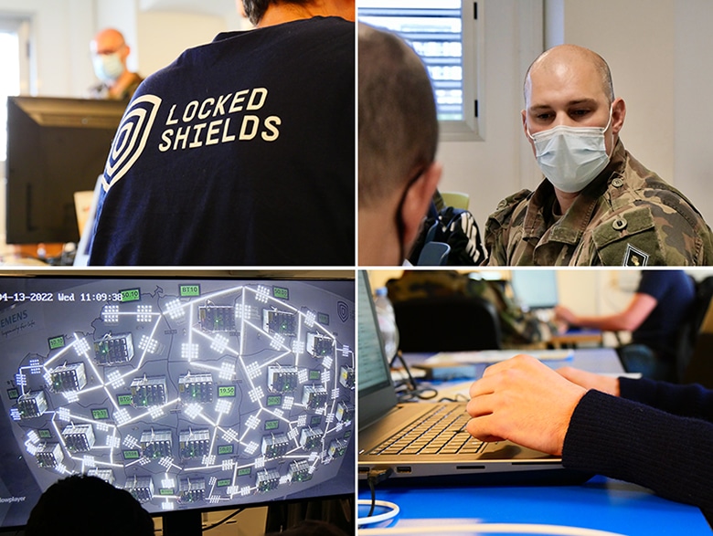 Locked Shields 2022 : l'EPITA, théâtre d’un exercice international de cyberdéfense ! / Crédit : ComCyber