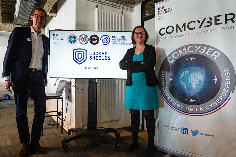 Locked Shields 2022 : l'EPITA, théâtre d’un exercice international de cyberdéfense ! / Crédit : ComCyber