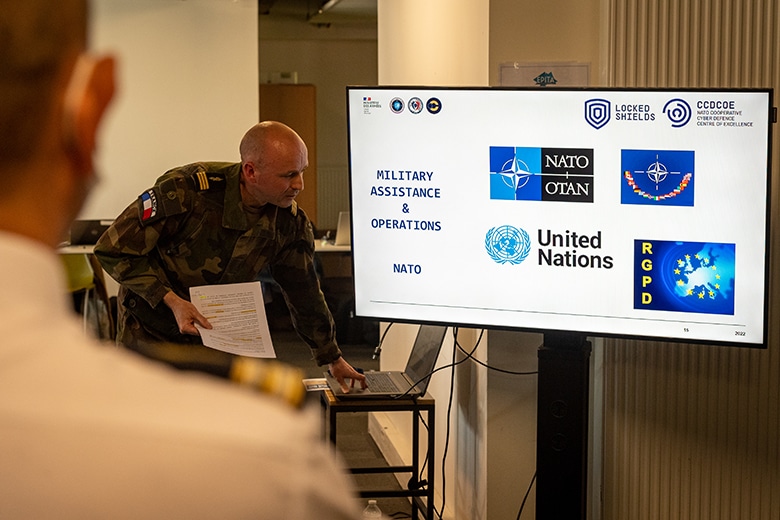 Locked Shields 2022 : l'EPITA, théâtre d’un exercice international de cyberdéfense ! / Crédit : ComCyber
