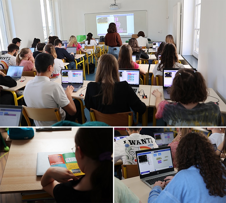 Ingénieuses 2022 : le projet 404Elles de l’EPITA reçoit le prix du projet le plus original !
