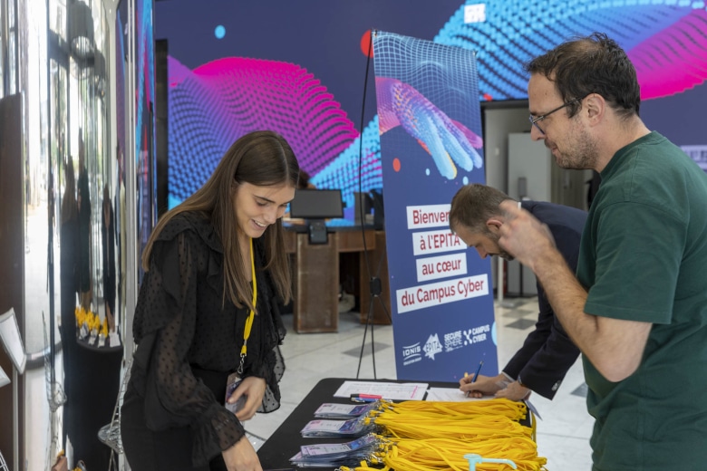 Campus Cyber : l’EPITA, plus que jamais au cœur de la cybersécurité ! © Laurent Guichardon