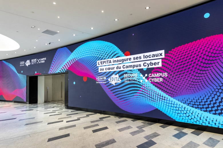 Campus Cyber : l’EPITA, plus que jamais au cœur de la cybersécurité ! © Laurent Guichardon