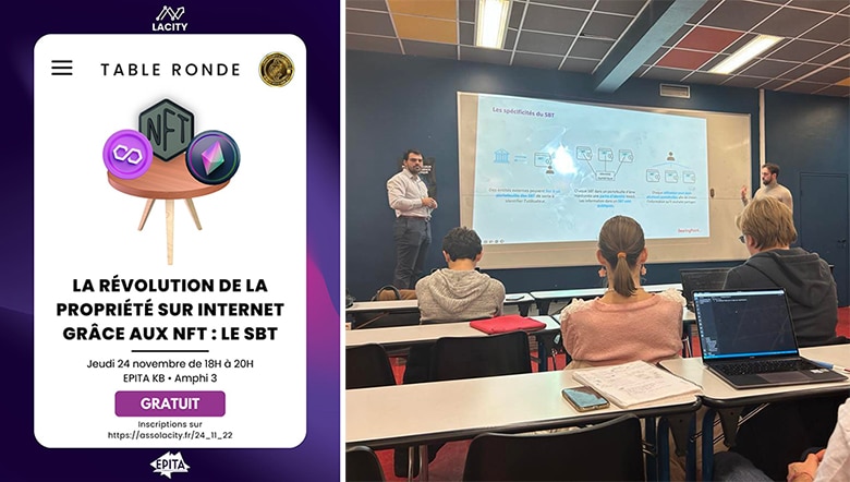 Ateliers, conférence, hackathon : quand la fièvre de la Crypto Week s’empare de l’EPITA !