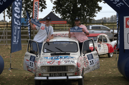 THE “BLUE RALLY ecosse” through the eyes of  TAO AND VICTOR (EPITA CLASS 2023)