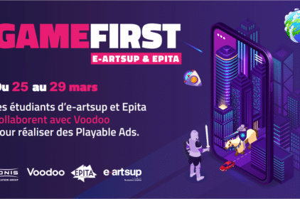 GAME FIRST : les étudiants de l’EPITA et d’e-artsup charment la start-up Voodoo !